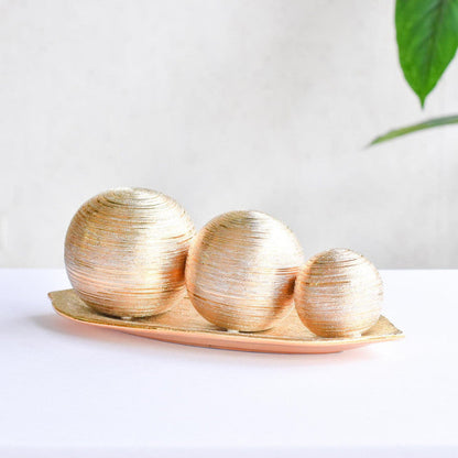 Bandeja Decorativa con Bolas