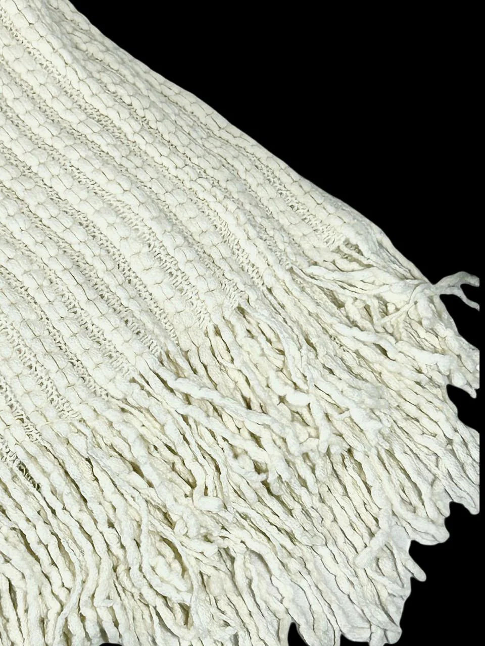 Manta Decorativa Throw Beige Española