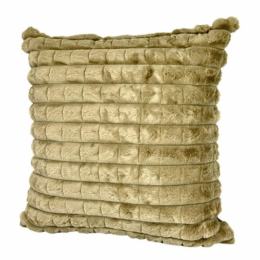Cojin Decorativo Mink Cuadros Premium Camel