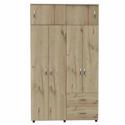 Closet Macarena color Café claro y Blanco para Habitación.