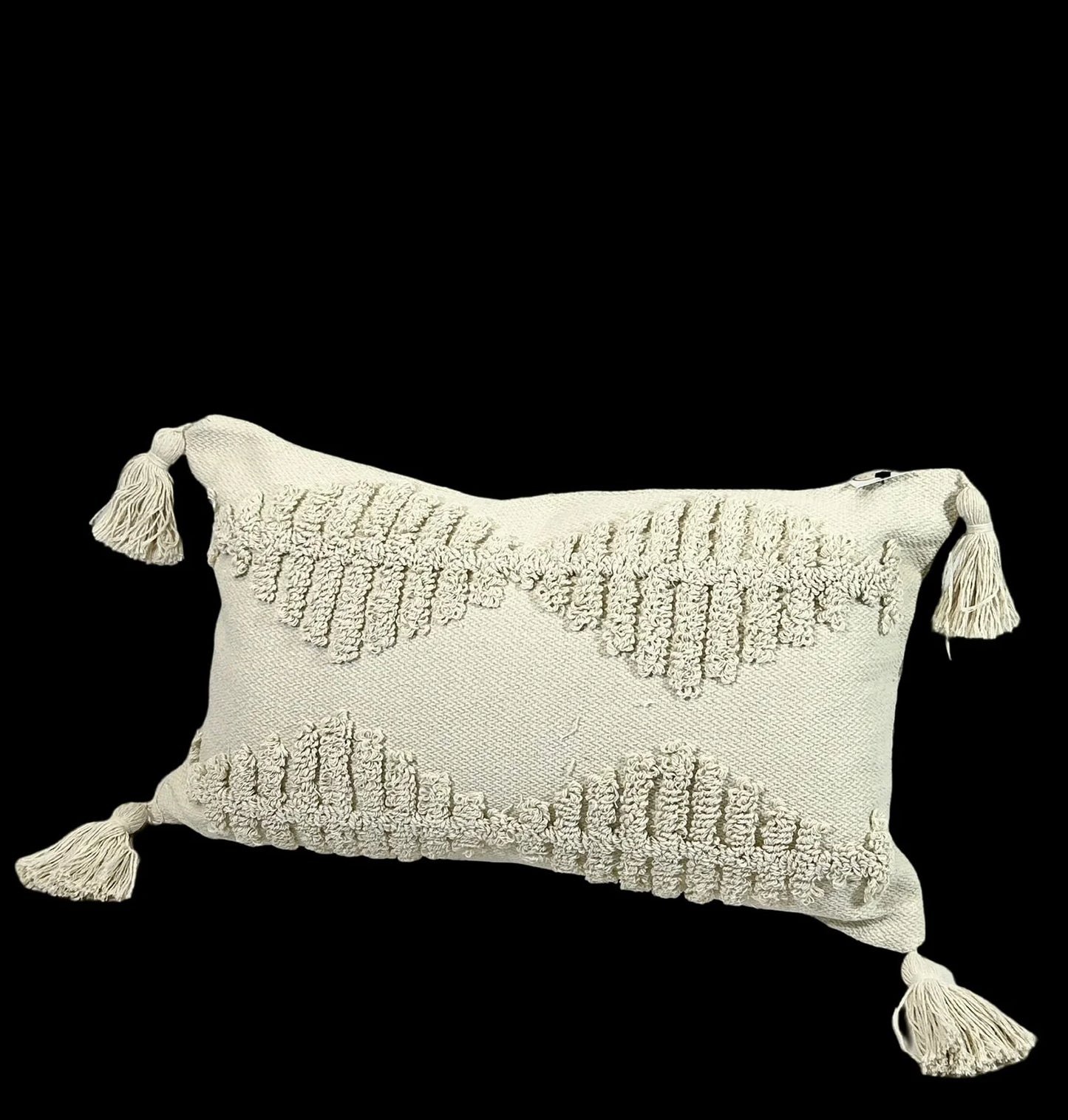 Cojin Decorativo Beige Rombos Boho