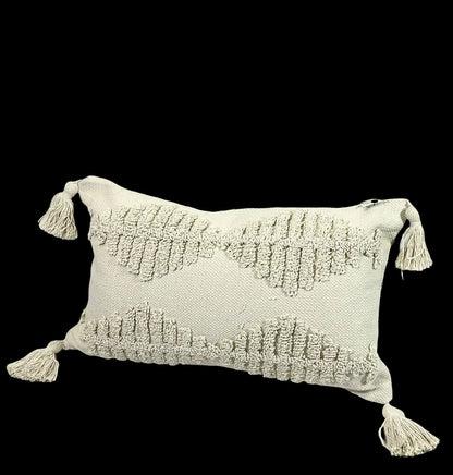 Cojin Decorativo Beige Rombos Boho