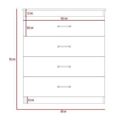 Organizador Marino color Beige y Blanco para Habitación.