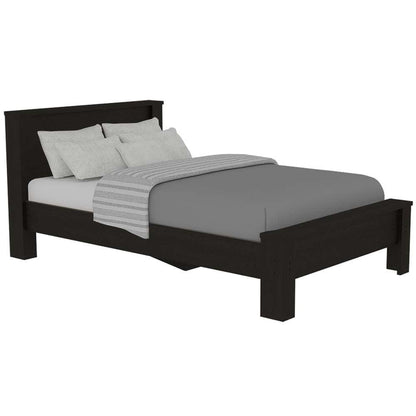 Cama Sencilla Cantabria color Wengue para Habitación.