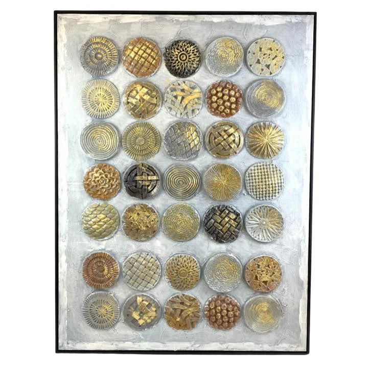 Cuadro Decorativo Circulo Oriental Terra 120*90 cm