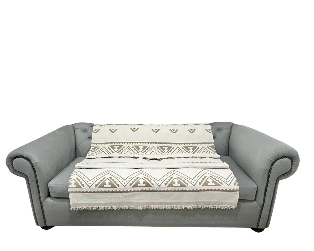 Manta Decorativa o Pie de Cama Etnic Cafe