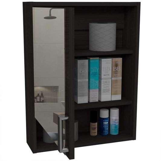 Gabinete de Baño Guido color Gris ahumado.