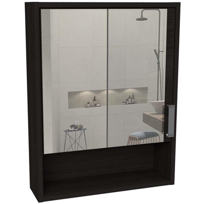 Gabinete de Baño Guido color Gris ahumado.