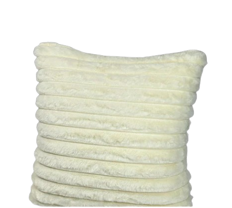 Cojin Decorativo Mink Rayas Premium Beige