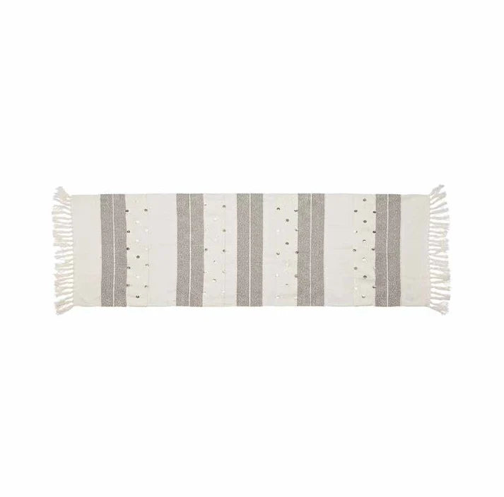 Manta Decorativa o Pie de Cama Frazada Ivont Natural