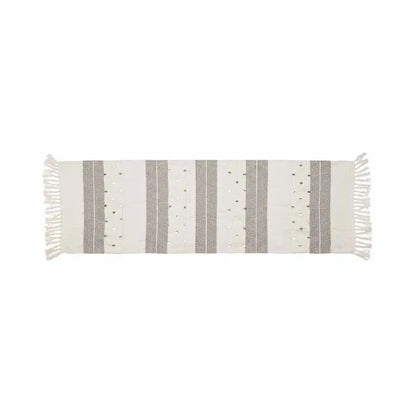 Manta Decorativa o Pie de Cama Frazada Ivont Natural