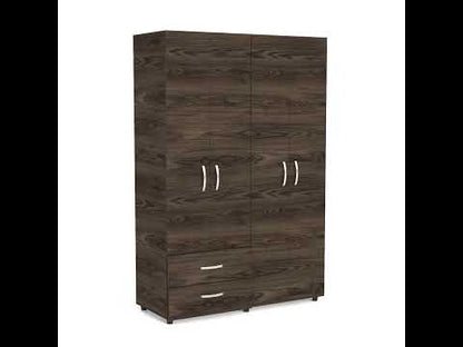 Closet Tiviani Chocolate y Blanco