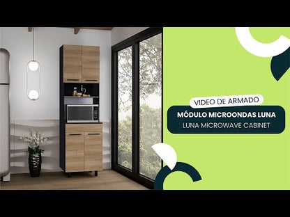 Módulo Microondas Luna Wengue y Miel