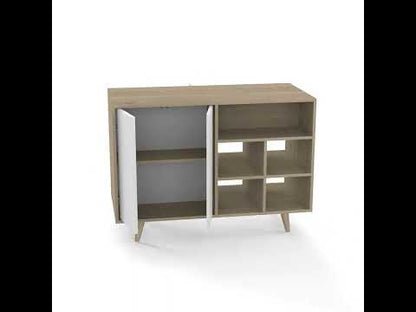 Mesa Auxiliar Zapatero Bora Rovere y Blanco