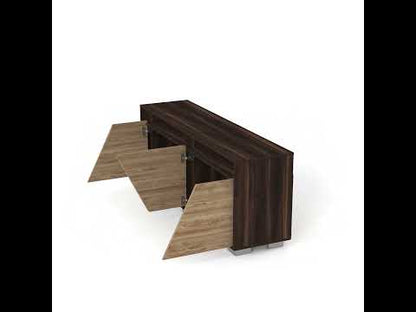 Rack para TV Pavoni  Habano  Miel
