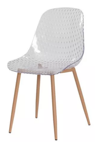 Silla Comedor Transparente Reine