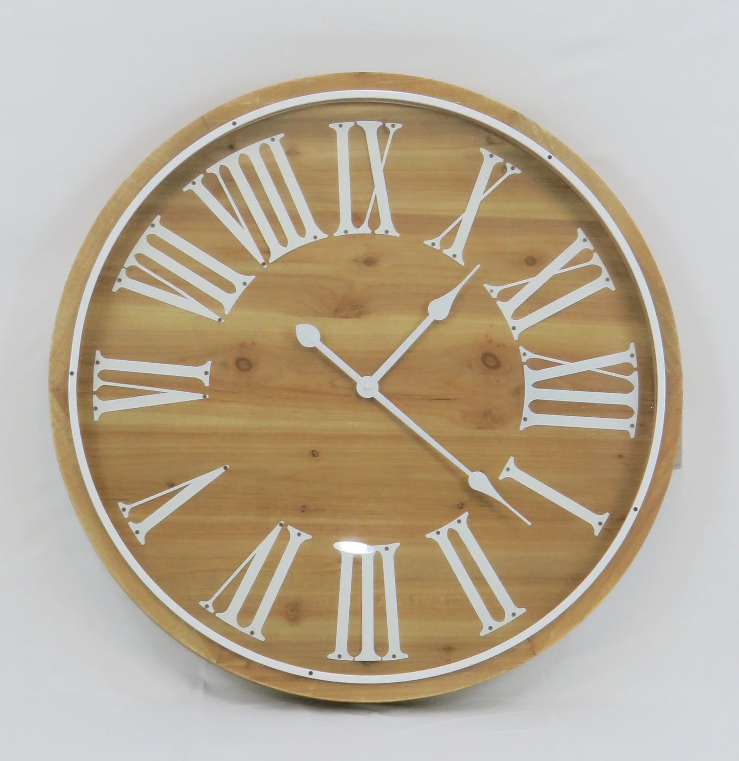 Reloj de Pared Redondo  White Canadian Style Redondo 69Cm
