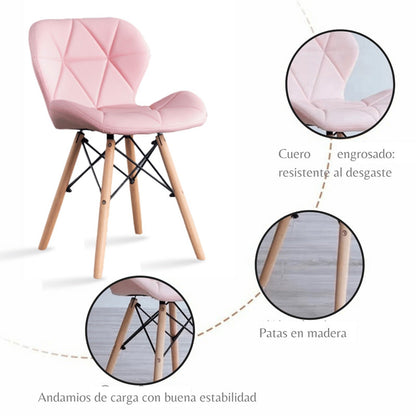 Silla Mariposa Rosada