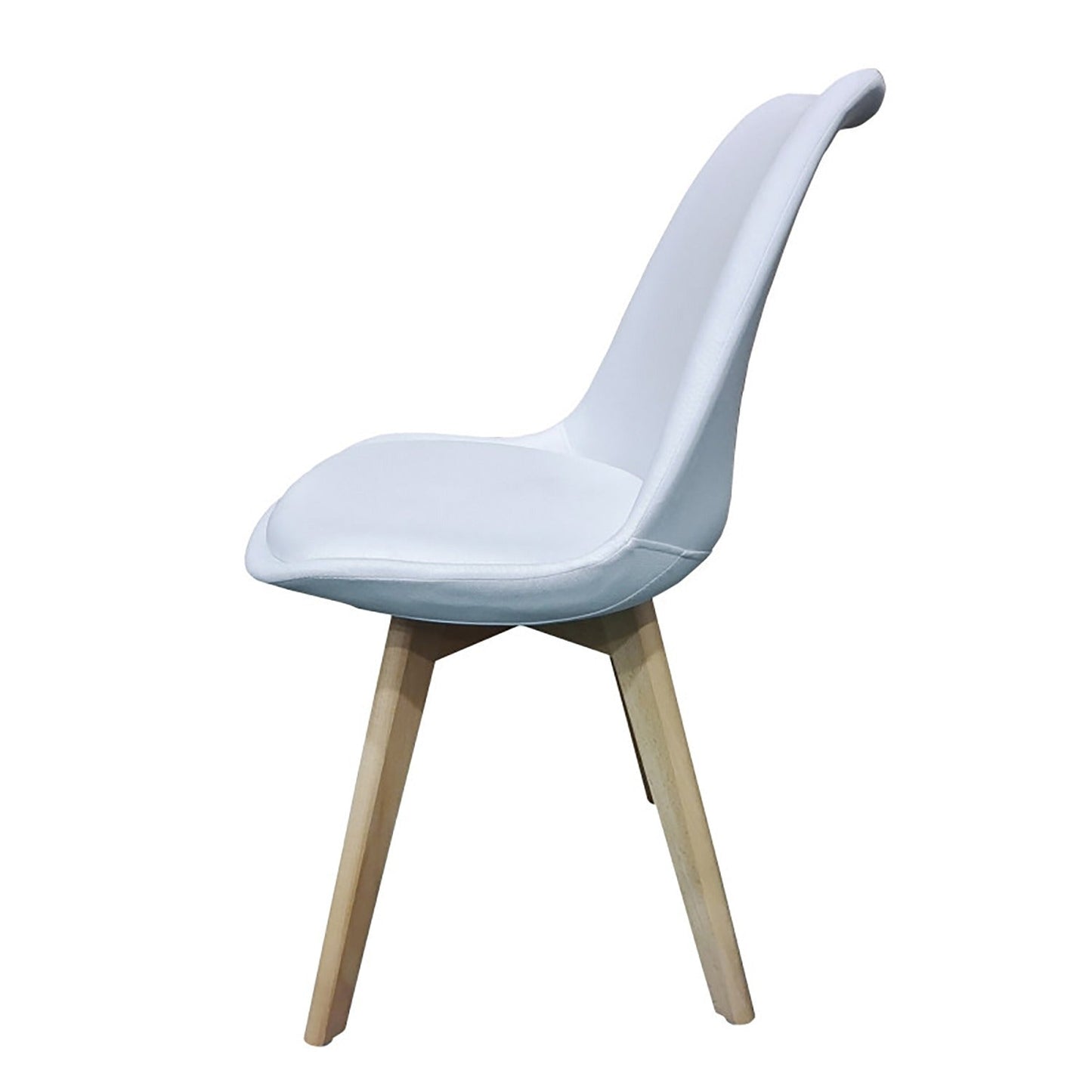 Silla Tapizada Vernaza Premium Blanco