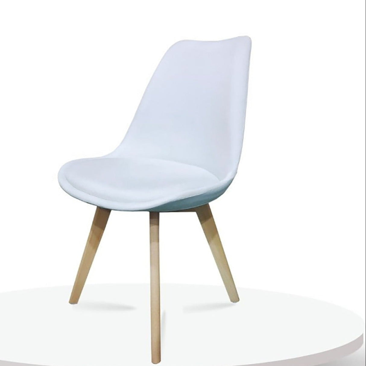 Silla Tapizada Vernaza Premium Blanco