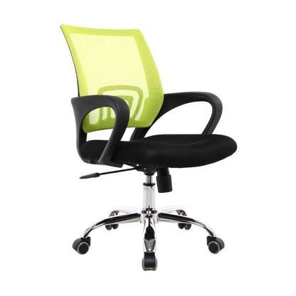Silla De Oficina Berlin Amarillo Negro