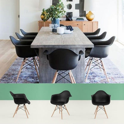 Silla Baeza Brazos Negro