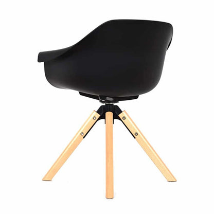 Silla Multifuncional Luz GiratoAureth Negro