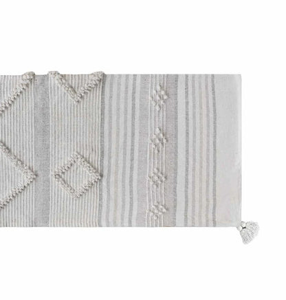 Manta Decorativa o Pie de Cama Frazada Romeo Taupe
